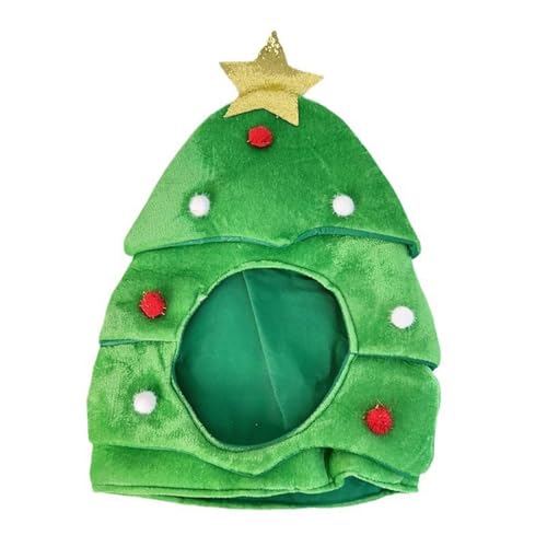 PURFUU Weihnachtsbaumhut mit Stern für Weihnachten, Festival, Party, Neujahr, Kopfbedeckung, Weihnachtsmann-Kostüm-Zubehör PURFUU Weihnachtsbaumhut mit Stern für Weihnachten, Festival, Party, Neujahr, Kopfbedeckung, Weihnachtsmann-Kostüm-Zubehör von PURFUU