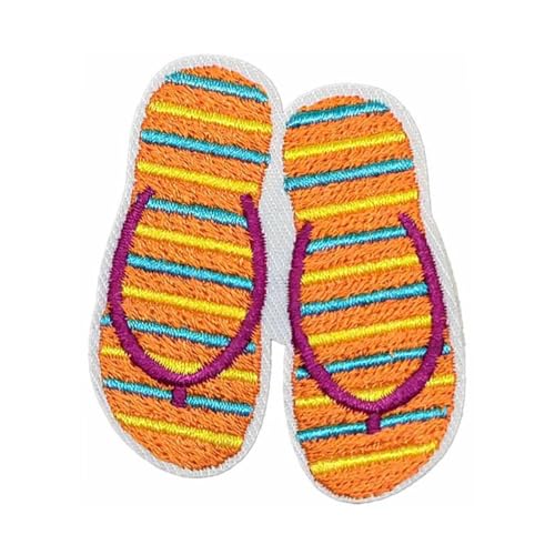 Bestickter Aufnäher zum Aufbügeln mit Strandmotiven, bestickt, zum Aufbügeln auf Kleidung, Jacken, dekorative Stoffflicken von PURPLELILY