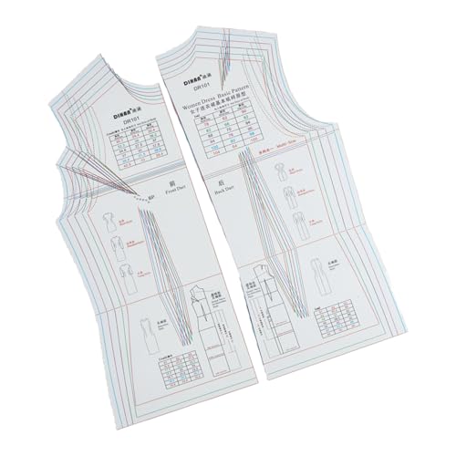 Damen-Lineal, wiederverwendbar, Kleidervorlage, verschiedene Größen, Schneider-Lineal für Modedesigner und Bekleidungsprojekte Damen-Lineal, wiederverwendbar, Kleidervorlage, verschiedene Größen, Schneider-Lineal für Modedesigner und Bekleidungsprojekte von PURPLELILY