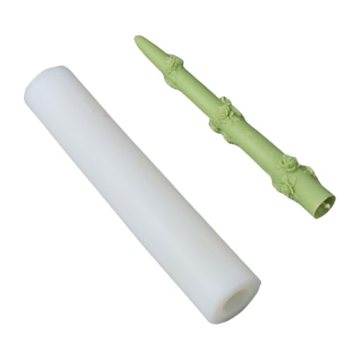 Geschnitzte Silikon-Säulen-Formen, geprägte Schlange, Blume, Schmetterling, Silikon für Epoxidharz, Seife, Heimdekoration von PURPLELILY