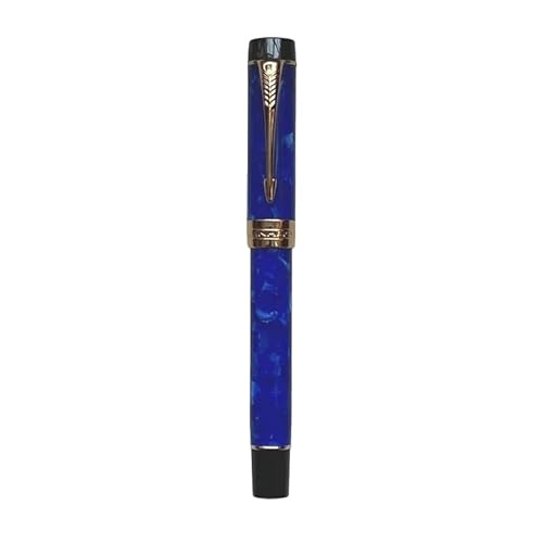 PURYN Pfeilförmiger Stift aus Kunstharz, goldener Clip, Füllfederhalter, Schreibwaren, Geschäft, Büro, Schulbedarf (02, M) von PURYN