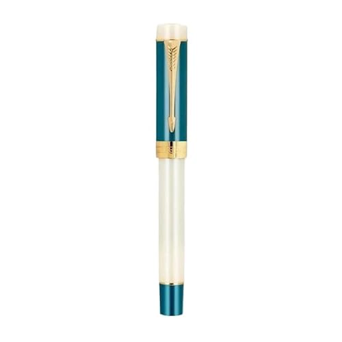 PURYN Pfeilförmiger Stift aus Kunstharz, goldener Clip, Füllfederhalter, Schreibwaren, Geschäft, Büro, Schulbedarf (19, M) von PURYN