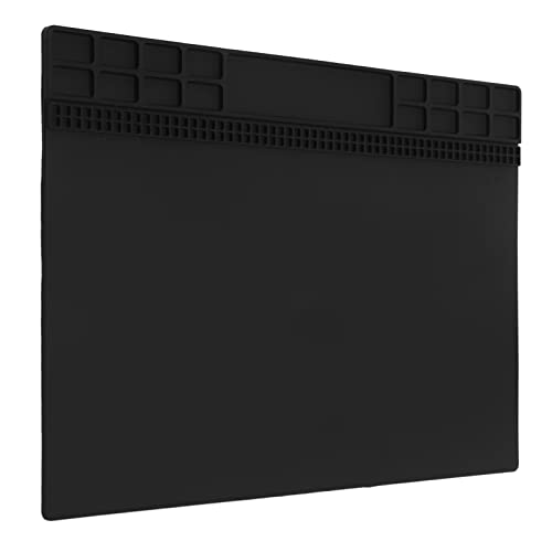 Silikon-Lötstationsmatte, Hitzebeständige Elektronik-Reparaturmatte, Thermische Anti-Rutsch-Isolierung, Silikon-Pad Zum Löten, Handy-Elektronik-Reparatur, Schwarz Silikon-Lötstationsmatte, Hitzebeständige Elektronik-Reparaturmatte, Thermische Anti-Rutsch-Isolierung, Silikon-Pad Zum Löten, Handy-Elektronik-Reparatur, Schwarz von PUSOKEI