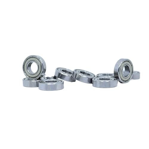 Langlebiges Lager 6900ZZ Rillenkugellager ABEC-1 Lager 10 x 22 x 6 mm metrisches Dünnschichtkugellager 6900Z 61900Z (10 Stück) von PUYUNA