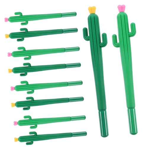 PUYUNA Gelstift Kaktus, 10er-Pack Kugelschreiber, Pflanzendesign, Schreibwaren for Jungen und Mädchen, lebendiges Kaktus-Motiv PUYUNA Gelstift Kaktus, 10er-Pack Kugelschreiber, Pflanzendesign, Schreibwaren for Jungen und Mädchen, lebendiges Kaktus-Motiv von PUYUNA
