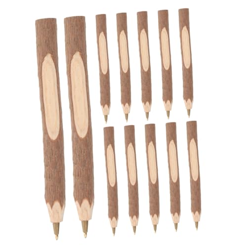PUYUNA Kugelschreiber-Set aus Holz, Stick-Kugelschreiber, 13 cm, kreatives Design for das Schulbüro PUYUNA Kugelschreiber-Set aus Holz, Stick-Kugelschreiber, 13 cm, kreatives Design for das Schulbüro von PUYUNA