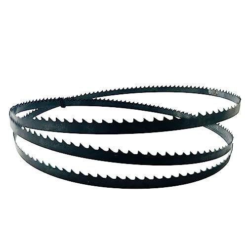 Premium-Bandsägeblätter, 1400 mm Bandsägeblätter 1400 x 6,35 x 0,35 mm 6 10 14 TPI Bandsäge for Holz 1/2/3 Stück (Farbe: 2 Stück 6TPI)(1PCS 10TPI) von PUYUNA