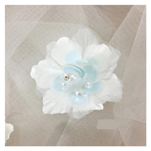 Spitzenapplikation, 5-teilige Blumen-Spitzenapplikation for Hochzeitskleider, Haarnadel-Broschen-Accessoires, Dentelle-Parches for Hochzeitskleider, Brautkleider, DIY-Bastelarbeiten (Stil 2)(Style9 Bl von PUYUNA