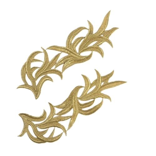 Spitzenapplikation, Spiegelpaar mit Spitzenapplikation, bestickte Aufnäher, goldene Guipure-Spitze, Nähspitze for Kleiderapplikationen, DIY-Brautkopfschmuck, Spitzenkragen for Brautkleid, Brautkleid, Spitzenapplikation, Spiegelpaar mit Spitzenapplikation, bestickte Aufnäher, goldene Guipure-Spitze, Nähspitze for Kleiderapplikationen, DIY-Brautkopfschmuck, Spitzenkragen for Brautkleid, Brautkleid, von PUYUNA