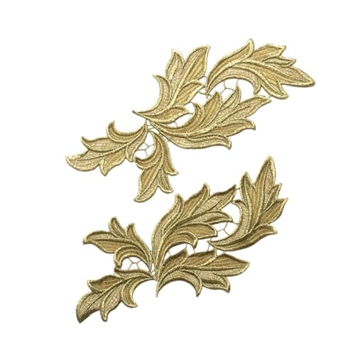 Spitzenapplikation, Spiegelpaar mit Spitzenapplikation, bestickte Aufnäher, goldene Guipure-Spitze, Nähspitze for Kleiderapplikationen, DIY-Brautkopfschmuck, Spitzenkragen for Brautkleid, Brautkleid, Spitzenapplikation, Spiegelpaar mit Spitzenapplikation, bestickte Aufnäher, goldene Guipure-Spitze, Nähspitze for Kleiderapplikationen, DIY-Brautkopfschmuck, Spitzenkragen for Brautkleid, Brautkleid, von PUYUNA