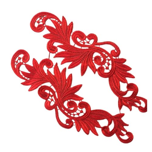 Spitzenapplikation, Spitzenapplikation, 1 Paar, rot, schwarz, weiß, wasserlöslich, bestickter Spitzenstoff, Blumenaufnäher, Hochzeitskleid, DIY-Blumenspitzenapplikationsmaterial for Hochzeitskleid, Br Spitzenapplikation, Spitzenapplikation, 1 Paar, rot, schwarz, weiß, wasserlöslich, bestickter Spitzenstoff, Blumenaufnäher, Hochzeitskleid, DIY-Blumenspitzenapplikationsmaterial for Hochzeitskleid, Br von PUYUNA