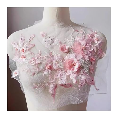 Spitzenapplikation, Spitzenapplikation, 1 Stück, große 3D-Spitzenapplikation, Besatzflicken, Perlen, lila Blume, for Abschlussball, Hochzeitskleid, Accessoire, Spitzenstoff, DIY, 33 x 26 cm, for Hochz Spitzenapplikation, Spitzenapplikation, 1 Stück, große 3D-Spitzenapplikation, Besatzflicken, Perlen, lila Blume, for Abschlussball, Hochzeitskleid, Accessoire, Spitzenstoff, DIY, 33 x 26 cm, for Hochz von PUYUNA