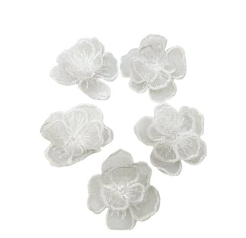 Spitzenapplikation, Spitzenapplikation, 10 Stück/Set, 4 cm, 3D-Blume, Gold, Elfenbein, Netz, bestickte Organza-Spitzenapplikation, luxuriöse Pailletten, DIY-Spitzenstoffbesatz for Brautkleider, Brauts Spitzenapplikation, Spitzenapplikation, 10 Stück/Set, 4 cm, 3D-Blume, Gold, Elfenbein, Netz, bestickte Organza-Spitzenapplikation, luxuriöse Pailletten, DIY-Spitzenstoffbesatz for Brautkleider, Brauts von PUYUNA