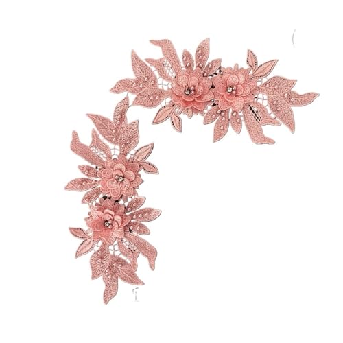 Spitzenapplikation, Spitzenapplikation, 2 Stück, 3D-Perlen-Blumenstickerei, Spitzenstoffapplikation for Nähen, for Hochzeit, Brautkleid, Schleier, Basteln, Kleidungszubehör, Dekoration for Brautkleid, Spitzenapplikation, Spitzenapplikation, 2 Stück, 3D-Perlen-Blumenstickerei, Spitzenstoffapplikation for Nähen, for Hochzeit, Brautkleid, Schleier, Basteln, Kleidungszubehör, Dekoration for Brautkleid, von PUYUNA