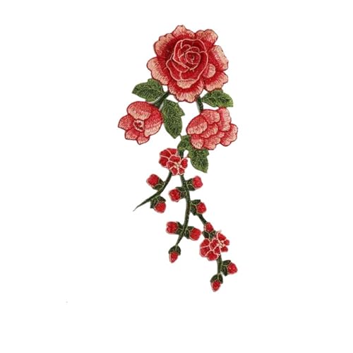 Spitzenapplikation, Spitzenapplikation mit Rosen-Aufnäher, bestickt, for Aufnähen, Blumen-Aufnäher, for Aufbügeln, Aufkleber, Kleidung, Abzeichen, DIY-Stoffapplikation, Nähzubehör for Brautkleider, Br Spitzenapplikation, Spitzenapplikation mit Rosen-Aufnäher, bestickt, for Aufnähen, Blumen-Aufnäher, for Aufbügeln, Aufkleber, Kleidung, Abzeichen, DIY-Stoffapplikation, Nähzubehör for Brautkleider, Br von PUYUNA