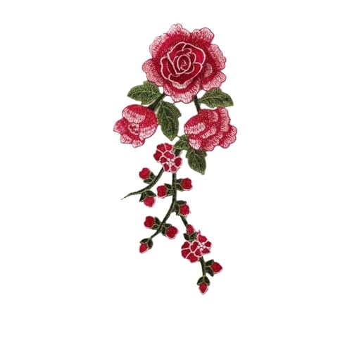 Spitzenapplikation, Spitzenapplikation mit Rosen-Aufnäher, bestickt, for Aufnähen, Blumen-Aufnäher, for Aufbügeln, Aufkleber, Kleidung, Abzeichen, DIY-Stoffapplikation, Nähzubehör for Brautkleider, Br Spitzenapplikation, Spitzenapplikation mit Rosen-Aufnäher, bestickt, for Aufnähen, Blumen-Aufnäher, for Aufbügeln, Aufkleber, Kleidung, Abzeichen, DIY-Stoffapplikation, Nähzubehör for Brautkleider, Br von PUYUNA