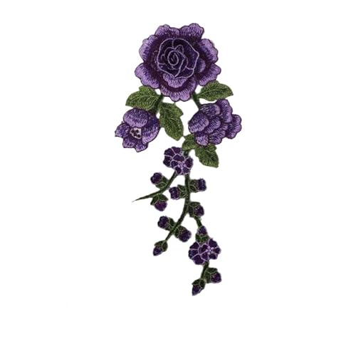 Spitzenapplikation, Spitzenapplikation mit Rosen-Aufnäher, bestickt, for Aufnähen, Blumen-Aufnäher, for Aufbügeln, Aufkleber, Kleidung, Abzeichen, DIY-Stoffapplikation, Nähzubehör for Brautkleider, Br Spitzenapplikation, Spitzenapplikation mit Rosen-Aufnäher, bestickt, for Aufnähen, Blumen-Aufnäher, for Aufbügeln, Aufkleber, Kleidung, Abzeichen, DIY-Stoffapplikation, Nähzubehör for Brautkleider, Br von PUYUNA