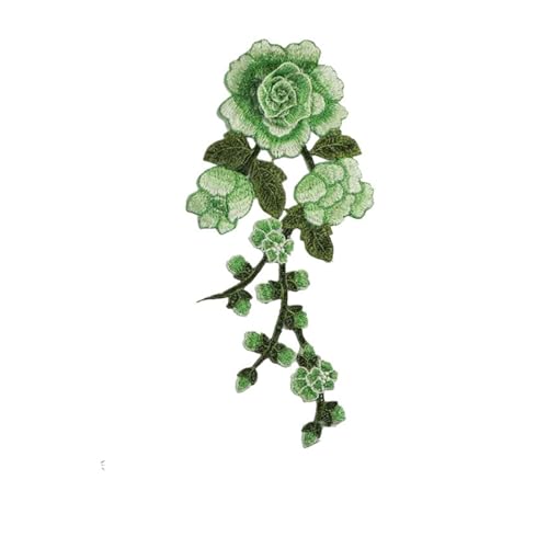 Spitzenapplikation, Spitzenapplikation mit Rosen-Aufnäher, bestickt, for Aufnähen, Blumen-Aufnäher, for Aufbügeln, Aufkleber, Kleidung, Abzeichen, DIY-Stoffapplikation, Nähzubehör for Brautkleider, Br Spitzenapplikation, Spitzenapplikation mit Rosen-Aufnäher, bestickt, for Aufnähen, Blumen-Aufnäher, for Aufbügeln, Aufkleber, Kleidung, Abzeichen, DIY-Stoffapplikation, Nähzubehör for Brautkleider, Br von PUYUNA