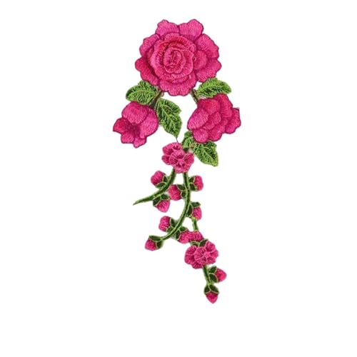 Spitzenapplikation, Spitzenapplikation mit Rosen-Aufnäher, bestickt, for Aufnähen, Blumen-Aufnäher, for Aufbügeln, Aufkleber, Kleidung, Abzeichen, DIY-Stoffapplikation, Nähzubehör for Brautkleider, Br Spitzenapplikation, Spitzenapplikation mit Rosen-Aufnäher, bestickt, for Aufnähen, Blumen-Aufnäher, for Aufbügeln, Aufkleber, Kleidung, Abzeichen, DIY-Stoffapplikation, Nähzubehör for Brautkleider, Br von PUYUNA