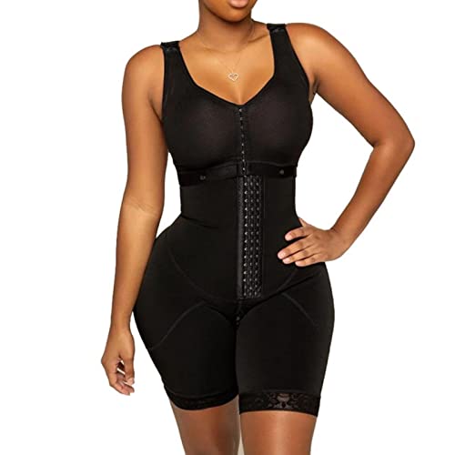 PUYYDS Bodysuit, Taillentrainer, Ganzkörperformer, offener Schritt, Bauchkontrolle, Faja Reductoras, schlankes Korsett, Top, Shapewear von PUYYDS