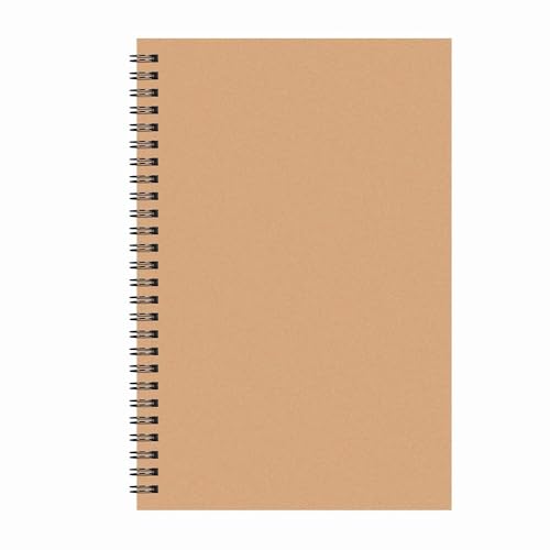 PUZYI 5er-Pack Notizbücher A5B5 Zoll, Tagebuch, Leder-Notizblock, 96 Seiten, College-Lineatur, Hardcover-Notizbuch for Notizen bei der Arbeit(B5) von PUZYI