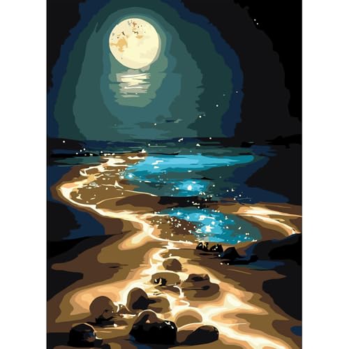 PVOODIRE Malen Nach Zahlen ab 9 Jahre Mädchen,Malen Nach Zahlen Erwachsene, Malen Nach Zahlen Landschaft Kits für Home Wall Decor 30x40cm PVOODIRE Malen Nach Zahlen ab 9 Jahre Mädchen,Malen Nach Zahlen Erwachsene, Malen Nach Zahlen Landschaft Kits für Home Wall Decor 30x40cm von PVOODIRE