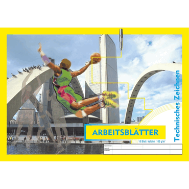 PVP Penig Arbeitsblätter für technisches Zeichnen 100g/qm weiß DIN A3 von PVP Penig