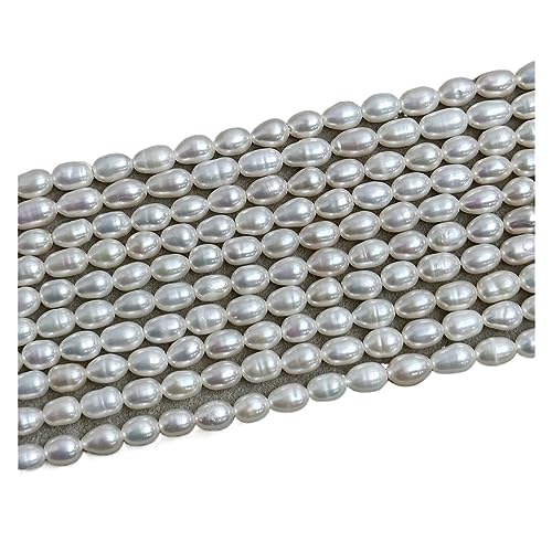 PVUVTNAHW 3-4x4.5-6mm Natürliche Lose Perlen Glatt Perlen für Schmuckherstellung Armband Halskette PVUVTNAHW 3-4x4.5-6mm Natürliche Lose Perlen Glatt Perlen für Schmuckherstellung Armband Halskette von PVUVTNAHW