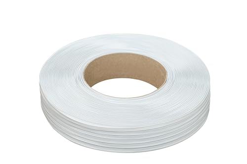 Premium Clipband Rolle aus Kunststoff Draht 2/7 500m (Weiß) von PWS