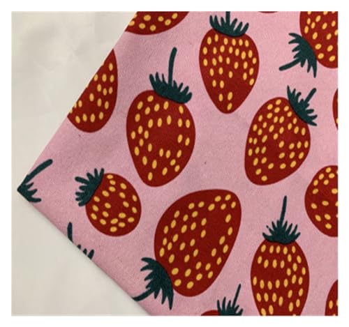 Bedruckter Baumwollstoff, Großer Blumendruck, handgefertigt, Patchwork, Baumwolle, Canvas, Stoff for Nähen, for Taschen, Kissen, DIY, Tischdecke, Vorhang, Sofa, 91 cm x 145 cm(17) von PXAMORTEL