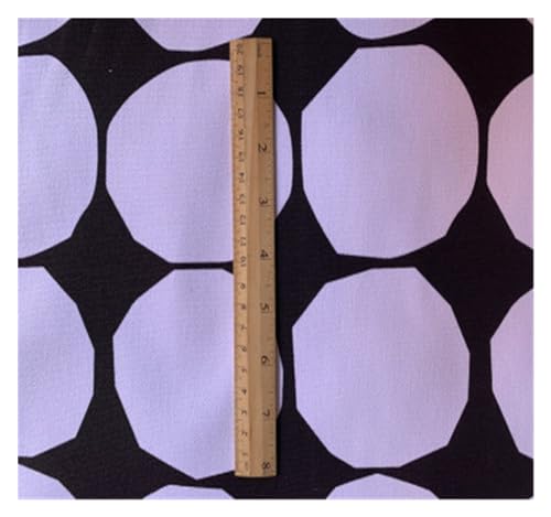 Bedruckter Baumwollstoff, Großer Blumendruck, handgefertigt, Patchwork, Baumwolle, Canvas, Stoff for Nähen, for Taschen, Kissen, DIY, Tischdecke, Vorhang, Sofa, 91 cm x 145 cm(19) von PXAMORTEL