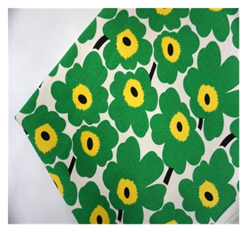 Bedruckter Baumwollstoff, Großer Blumendruck, handgefertigt, Patchwork, Baumwolle, Canvas, Stoff for Nähen, for Taschen, Kissen, DIY, Tischdecke, Vorhang, Sofa, 91 cm x 145 cm(43) von PXAMORTEL