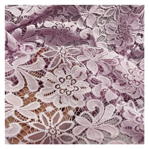 Bedruckter Baumwollstoff, Spitzenstoff Meterware(Pink Purple) von PXAMORTEL