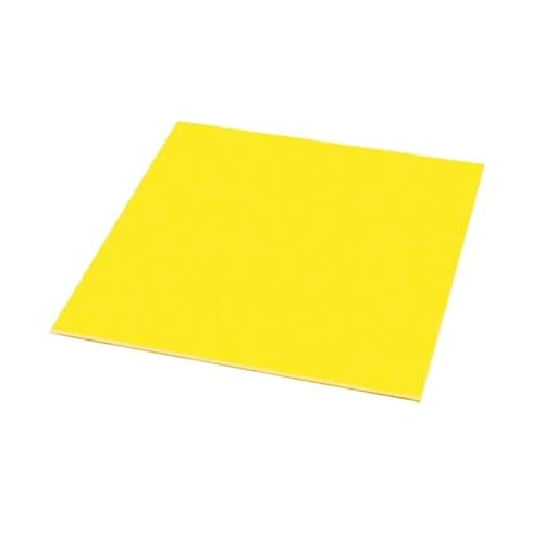 Epoxid-Glasfaser-Glasfaserplatte, FR4-Epoxidharz-Glasfaserplatte for Heimwerker, gelb, mehrere Größen, 1–4 mm Dicke(2mm,150x150mm) von PXAMORTEL