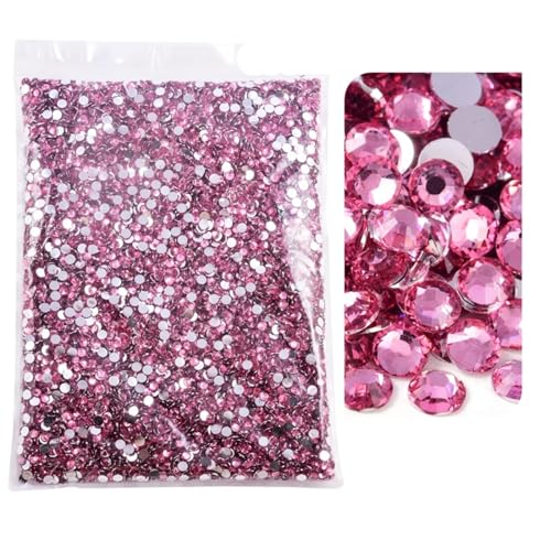 Flat Back Strasssteine Diamante, Hotfix-Strasssteine mit flacher Rückseite, silberfarbenes Harz, nicht Hotfix-Strasssteine in großer Packung, Glitzerkristalle und Strass-Strasssteine(15 Dk Pink,5m Flat Back Strasssteine Diamante, Hotfix-Strasssteine mit flacher Rückseite, silberfarbenes Harz, nicht Hotfix-Strasssteine in großer Packung, Glitzerkristalle und Strass-Strasssteine(15 Dk Pink,5m von PXAMORTEL