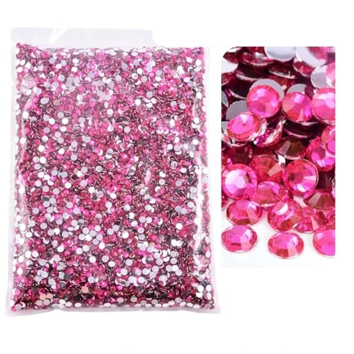 Flat Back Strasssteine Diamante, Hotfix-Strasssteine mit flacher Rückseite, silberfarbenes Harz, nicht Hotfix-Strasssteine in großer Packung, Glitzerkristalle und Strass-Strasssteine(17 Lt Rose,4m Flat Back Strasssteine Diamante, Hotfix-Strasssteine mit flacher Rückseite, silberfarbenes Harz, nicht Hotfix-Strasssteine in großer Packung, Glitzerkristalle und Strass-Strasssteine(17 Lt Rose,4m von PXAMORTEL