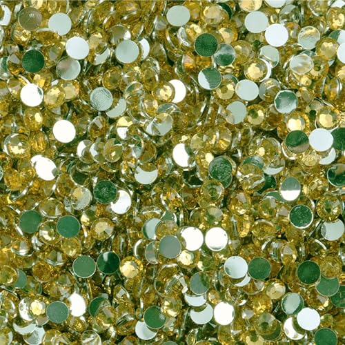 Flat Back Strasssteine Diamante, Jelly AB Harz Strasssteine ​​Nicht Hotfix Strass Bastelbedarf Kristall for Flaschen Tassen Becher Diamant Kunst(Color 07,MixSize 3 5mm20000ps) von PXAMORTEL