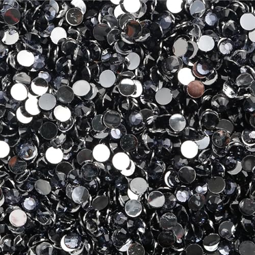 Flat Back Strasssteine Diamante, Jelly AB Harz Strasssteine ​​Nicht Hotfix Strass Bastelbedarf Kristall for Flaschen Tassen Becher Diamant Kunst(Color 14,6mm SS30 2000pcs) von PXAMORTEL