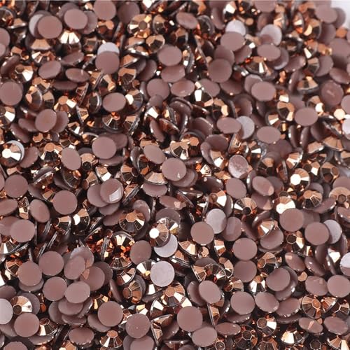 Flat Back Strasssteine Diamante, Jelly AB Harz Strasssteine ​​Nicht Hotfix Strass Bastelbedarf Kristall for Flaschen Tassen Becher Diamant Kunst(Color 17,4mm SS16 12500pcs) von PXAMORTEL
