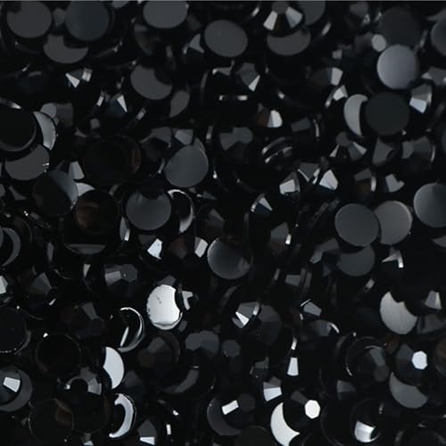 Flat Back Strasssteine Diamante, Jelly AB Harz Strasssteine ​​Nicht Hotfix Strass Bastelbedarf Kristall for Flaschen Tassen Becher Diamant Kunst(Color 37,4mm SS16 12500pcs) von PXAMORTEL