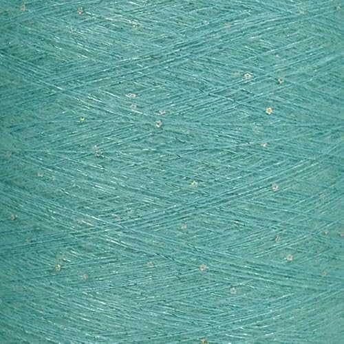 Sequin Sparkle Strickgarn, 25 g mehrfarbiges Mohair-Wollgarn mit Pailletten for Stricken und Häkeln(ZS2077) von PXAMORTEL