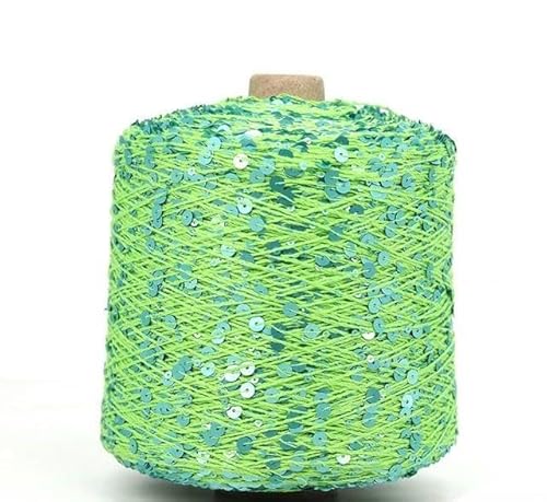 Sequin Sparkle Strickgarn, Mehrfarbiges 50 g Pailletten-Glitzergarn for Stricken, Häkeln, Basteln, DIY(115) von PXAMORTEL