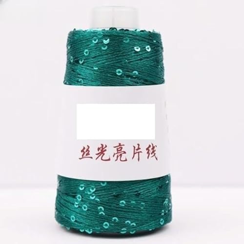 Sequin Sparkle Strickgarn, Pailletten-Glitzergarn, 3 mm, 3500 m, 500 g, mehrfarbig, for Selberstricken(43) von PXAMORTEL