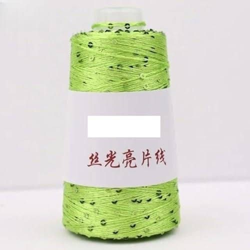 Sequin Sparkle Strickgarn, Pailletten-Glitzergarn, 3 mm, 3500 m, 500 g, mehrfarbig, for Selberstricken(60) von PXAMORTEL