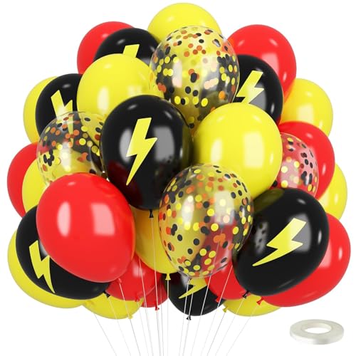 Gelbe Luftballons, Party-Ballons, Dekorationen, 23 Stück, Themenparty, wiederverwendbar, Geburtstagsballon, Anime-Geburtstagsdekorationen für Jungen und Mädchen Gelbe Luftballons, Party-Ballons, Dekorationen, 23 Stück, Themenparty, wiederverwendbar, Geburtstagsballon, Anime-Geburtstagsdekorationen für Jungen und Mädchen von PXDUCN