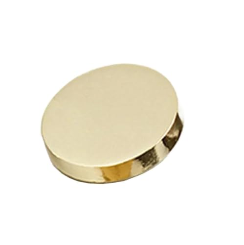 Knöpfe aus Metall, beschichtet, Zinklegierung, mit Schaft, für Mäntel, Jacken, Windjacken, Nähen, 10 Stück, Schwarz (Rotguss, 18 mm) von PXMWITSEZ
