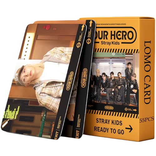 PYAJUU Stray Kids Photocards K-Pop Stray Kids Your Hero Album Photocards 55PCS Stray Kids ATE Album Photo Cards Stray Kids Merch Stray Kids Janpan Season's Greetings 2025 Cards PYAJUU Stray Kids Photocards K-Pop Stray Kids Your Hero Album Photocards 55PCS Stray Kids ATE Album Photo Cards Stray Kids Merch Stray Kids Janpan Season's Greetings 2025 Cards von PYAJUU