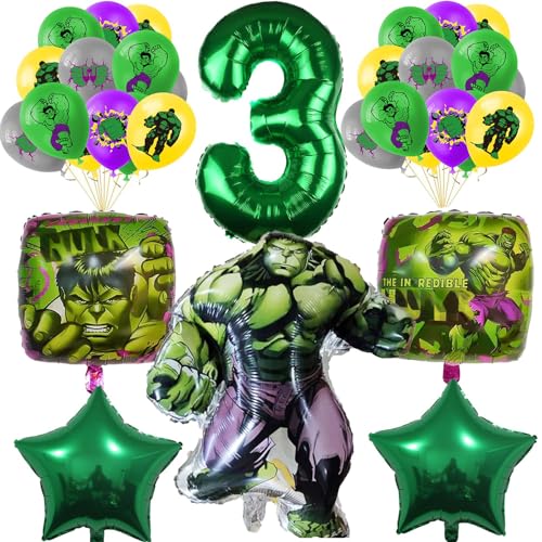Hulk Luftballon Deko Geburtstag,3 Jahr Hulk Luftballon Party Deko,Hulk 3 Jahr Geburtstag Luftballon,Hulk Party Dekoration Ballon Set,Kindergeburtstag Deko Hulk Luftballon Deko Geburtstag,3 Jahr Hulk Luftballon Party Deko,Hulk 3 Jahr Geburtstag Luftballon,Hulk Party Dekoration Ballon Set,Kindergeburtstag Deko von PYTRARTY