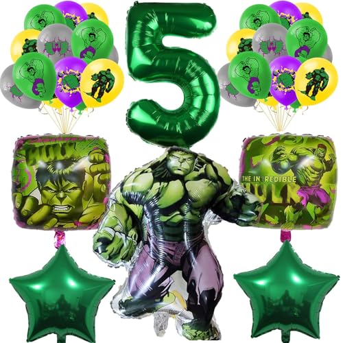 Hulk Luftballon Party Deko Geburtstag,5 Jahr Hulk Luftballon Deko,5 Jahr Geburtstag Luftballon,Hulk Party Ballon Dekoration Set,Kindergeburtstag Deko Hulk Luftballon Party Deko Geburtstag,5 Jahr Hulk Luftballon Deko,5 Jahr Geburtstag Luftballon,Hulk Party Ballon Dekoration Set,Kindergeburtstag Deko von PYTRARTY