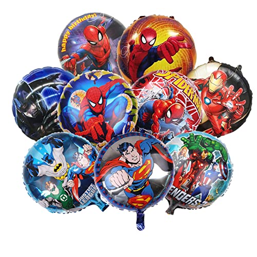 Superhelden Luftballon Geburtstag Deko，Avengers Party Deko，Superhero Geburtstag Ballons，Luftballon Avengers Party Dekoration，Kindergeburtstag Ballon von PYTRARTY